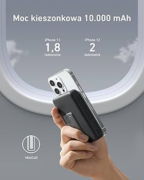 Anker 633 Magnetic Battery, 10 000 mAh, składany